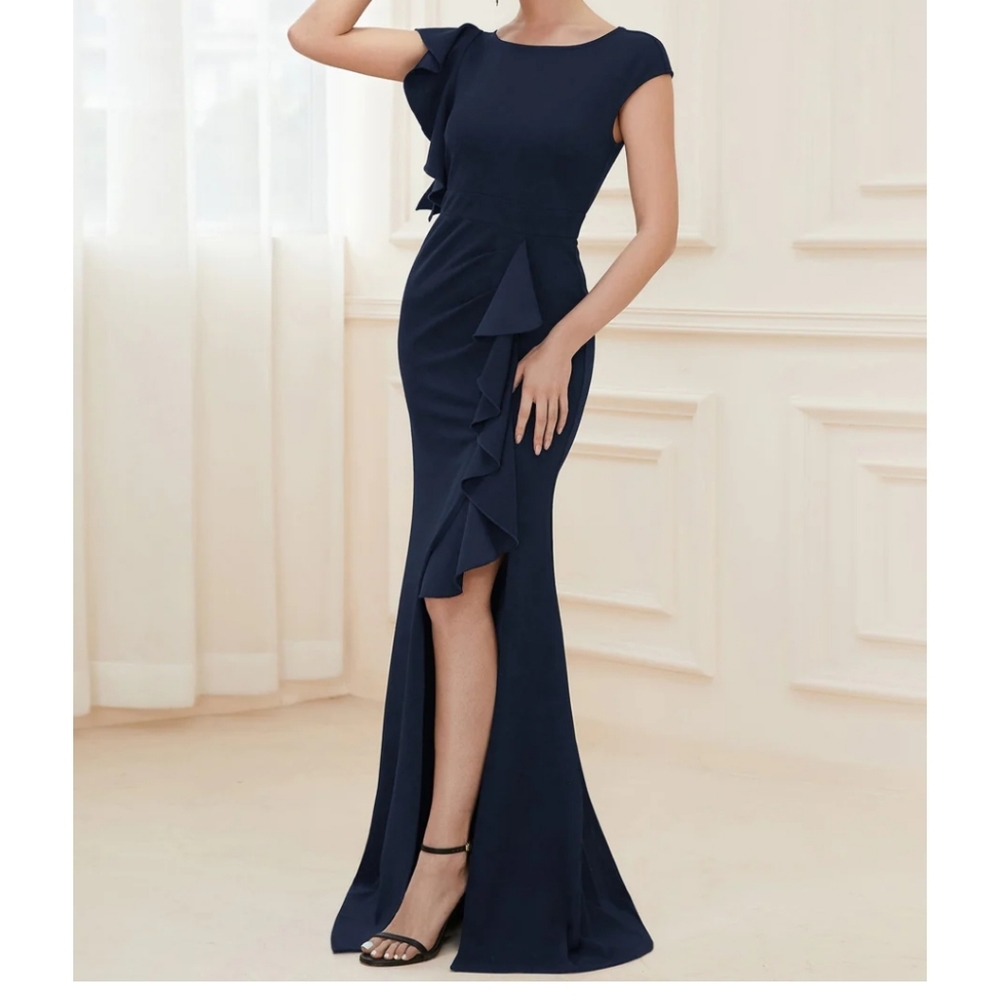 NWT Alisa Pan cap sleeve long dress size XL